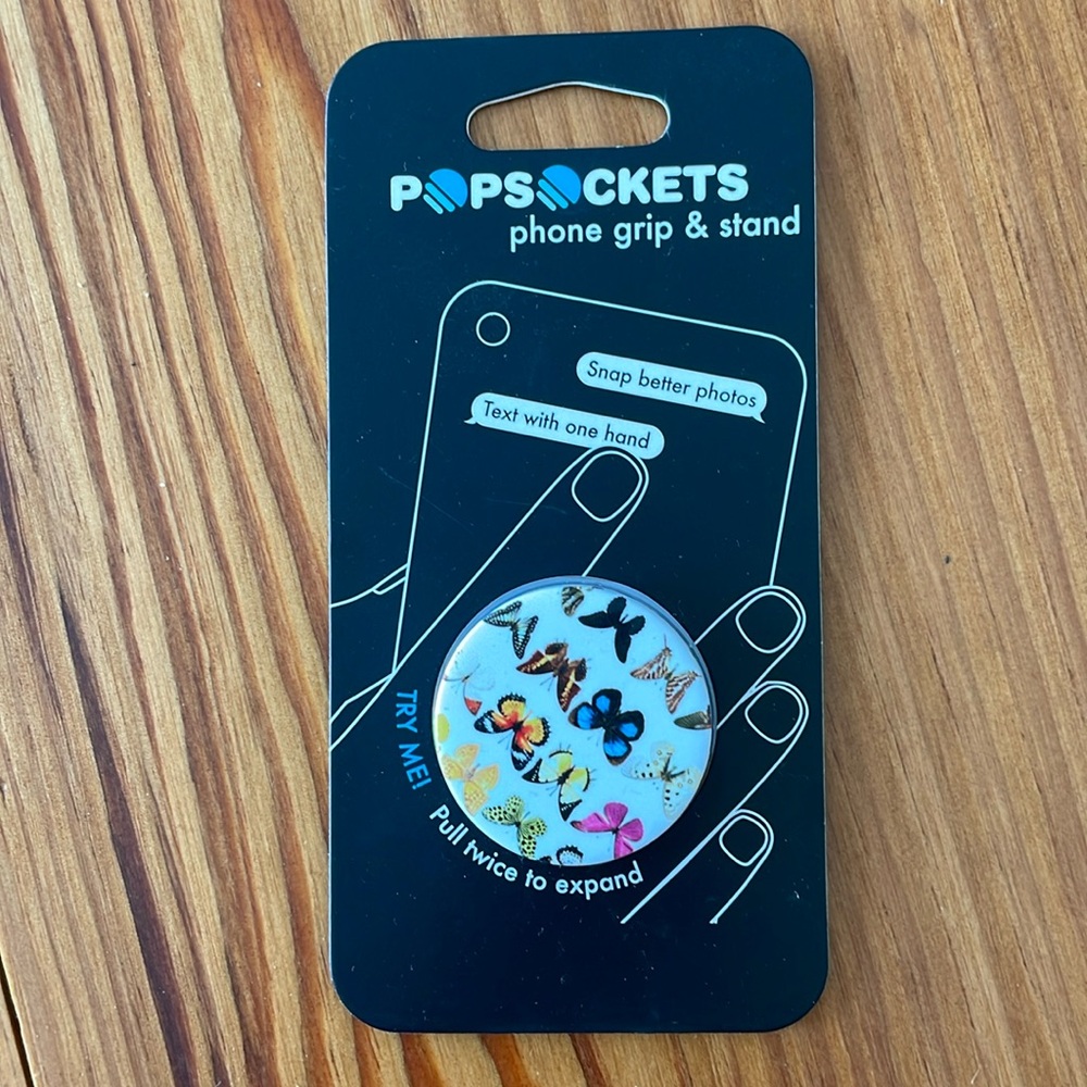 Popsockets phone grip & stand - Butterfly Bell Jar